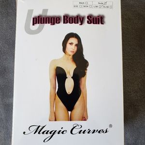 NWT U Plunge Nude Body Suit